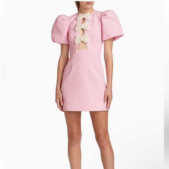 Rebecca Vallance

Veronica Pearl Bow Puff-Sleeve Minidress - Picture 3 of 9